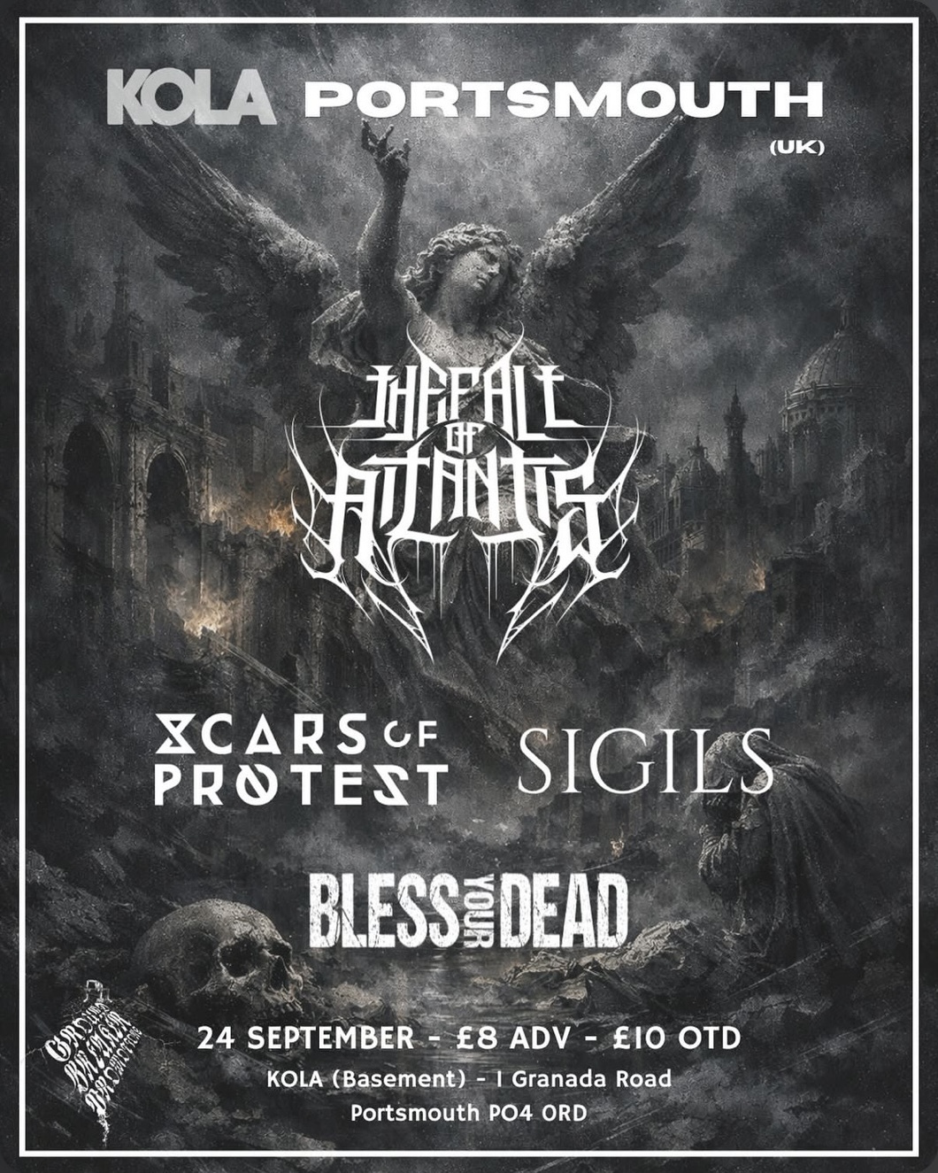 Poster for Scars of Protest at Kola in Portsmouth on 24 September 2026